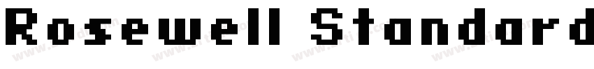 Rosewell Standard字体转换